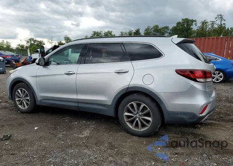 2017 Hyundai Santa Fe Se from USA, damaged, VIN KM8SMDHF7HU217817